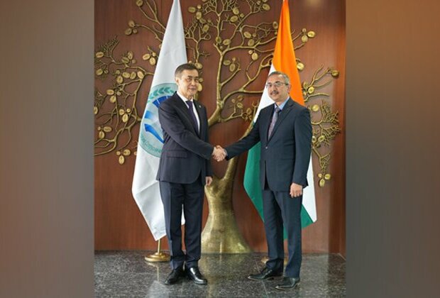 SCO Secy General holds talks with MEA Secy (West)