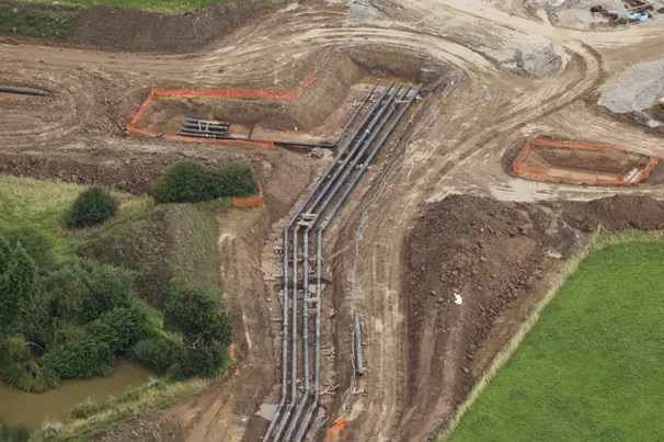 Costain previously constructed the Stublach solution mining plant, located near to the planned hydrogen storage facility
