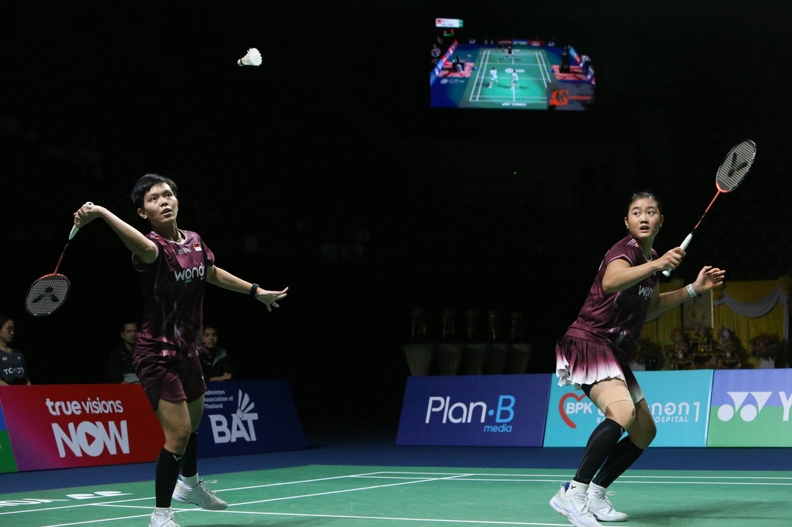 (SP)THAILAND-BANGKOK-BADMINTON-THAILAND MASTERS 2026-WOMEN'S DOUBLES-FINALS