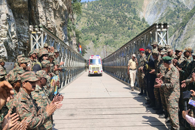 J-K: Indian Army restores vital road connectivity in Ramban