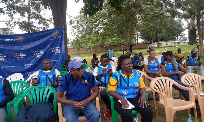 Rotary launches cancer run in Koboko Rotary launches cancer run in Koboko