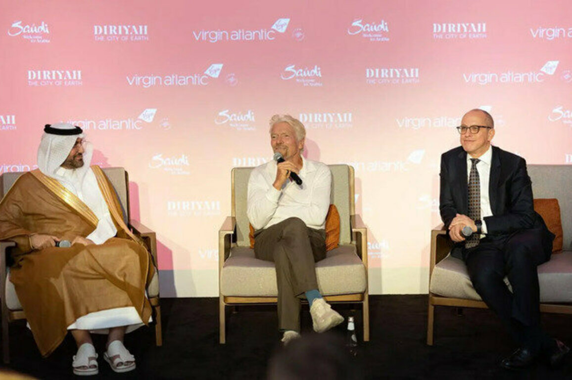 Riyadh welcomes Virgin Atlantic Airways' first flight from Heathrow International Airport