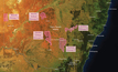 The parts of NSW earmarked for drilling and mapping