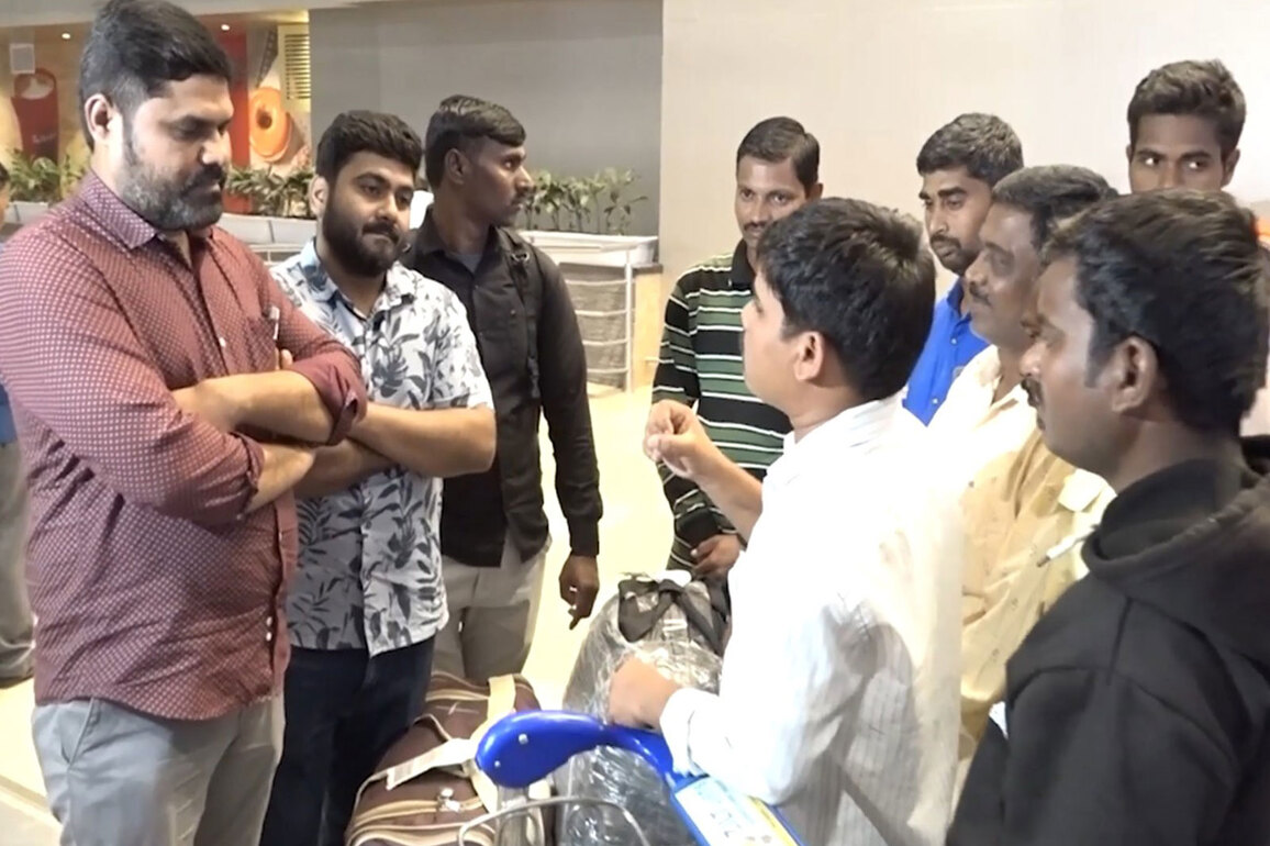 Telangana: 12 Migrant workers stranded in Jordan return home following BRS MLA Rao's intervention