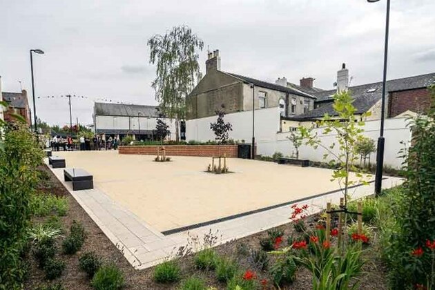 Vacant Spennymoor Shop Site Transformed Into A Community Garden