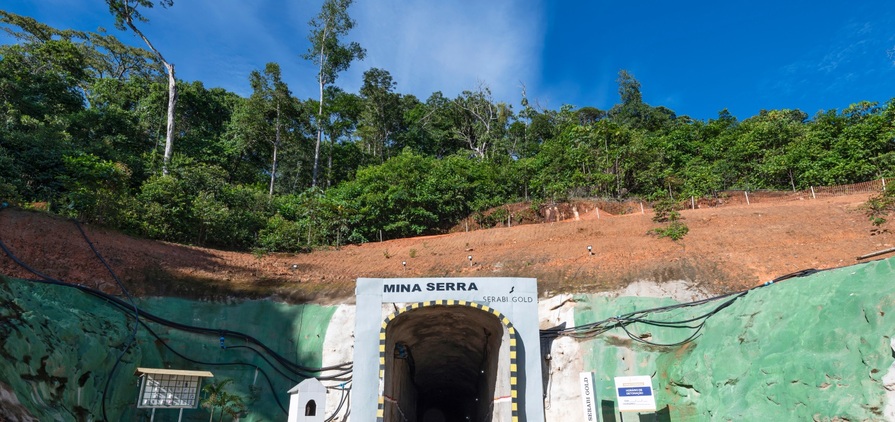 Serabi's Coringa mine in Brazil. Credit: Serabi Gold