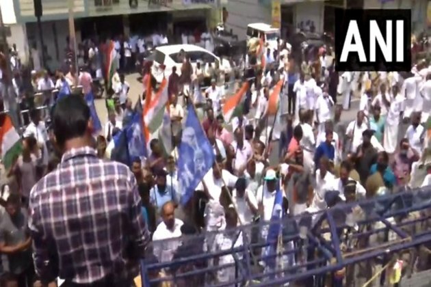 Congress workers protest across country against Rahul Gandhi's disqualification