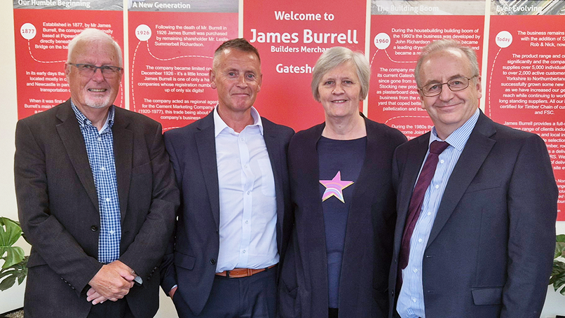Chris Abbott, Michael Fahey, Caroline, and Mark Richardson.