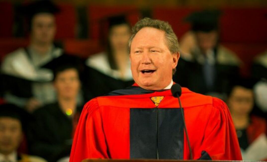 Andrew Forrest, presidente da Fortescue/Divulgaçção