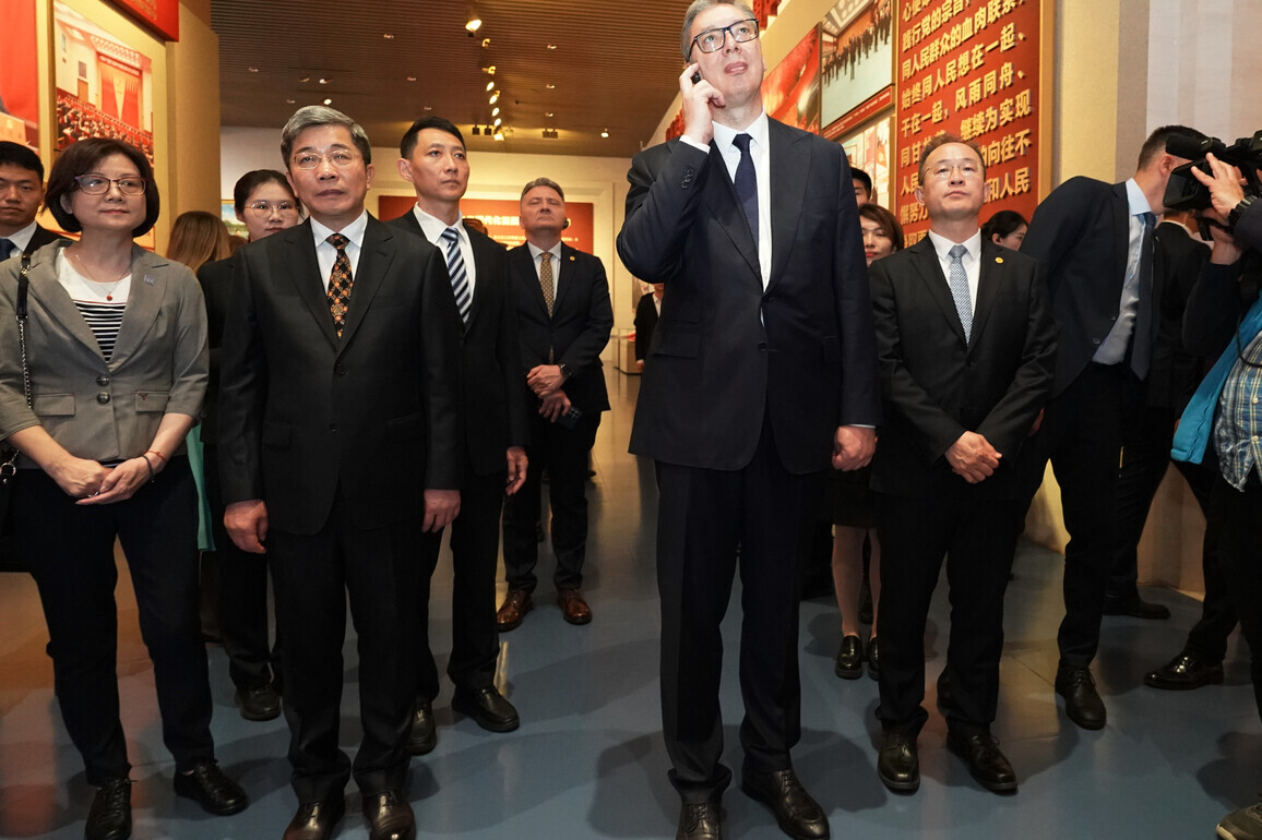CHINA-BEIJING-SERBIAN PRESIDENT-VUCIC-VISIT (CN)
