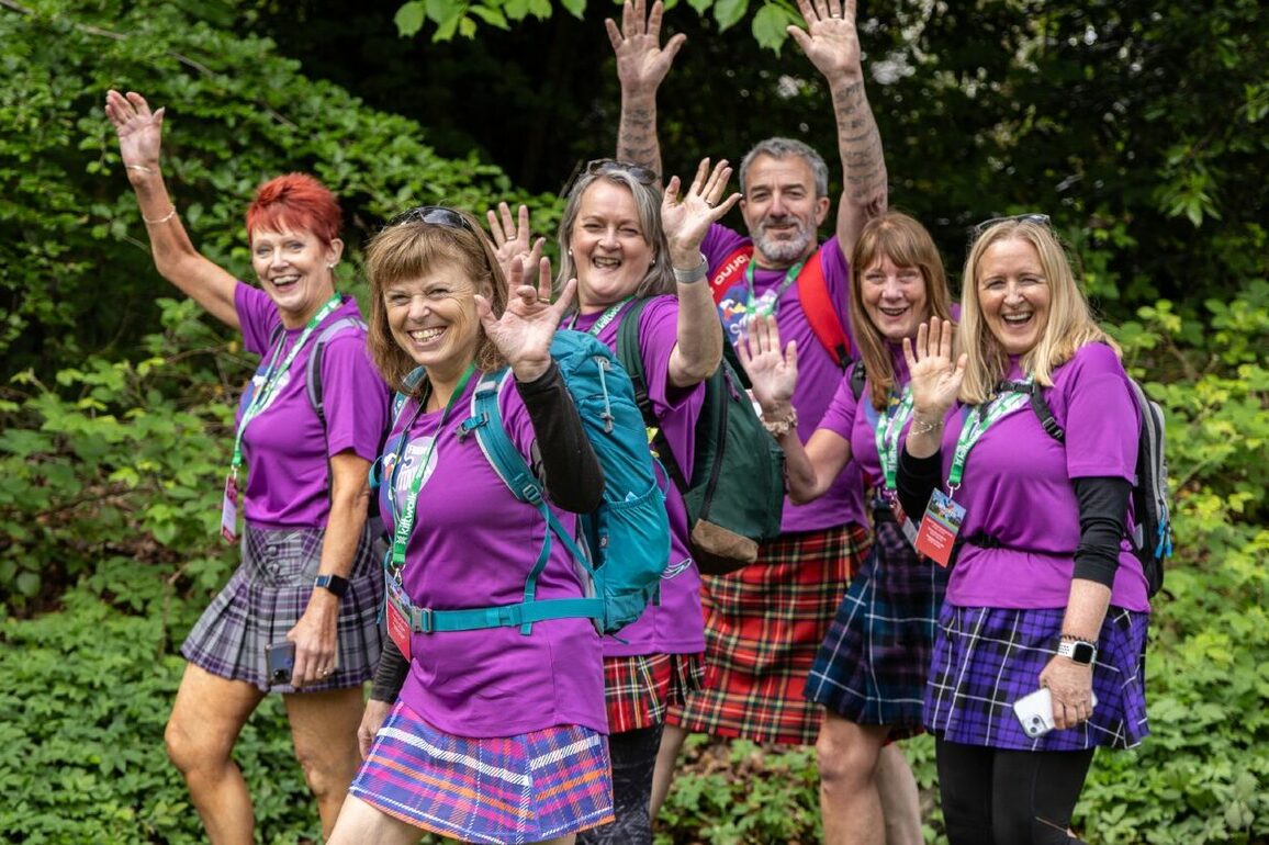 GALLERY- Aberdeen Kiltwalk 2025 along the Deeside Railway