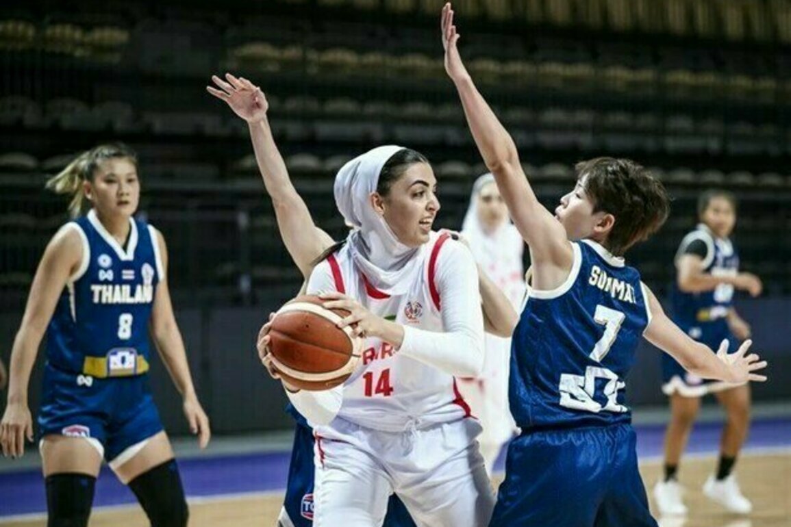 Iran Beats Thailand in FIBA Womens Asia Cup 2025 Division B