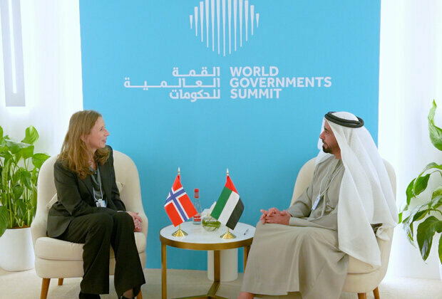 Saif bin Zayed meets with Norwegian Minister of Justice on sidelines of WGS 2025