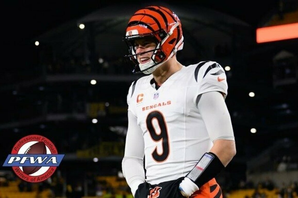 Joe Burrow Selected as PFWA's 2025 George Halas Award Winner