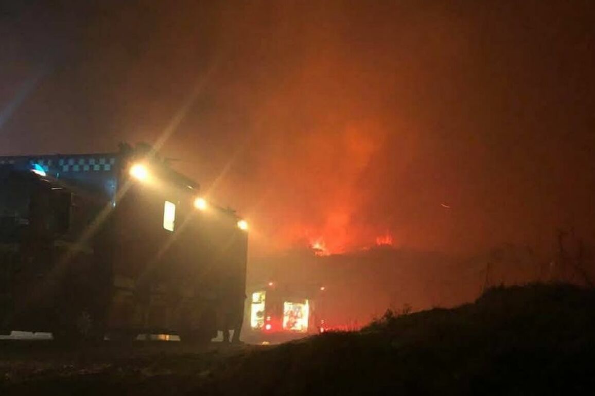 Man, 25, arrested in connection with major Mourne Mountains gorse fire