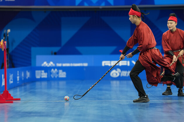 (SP)CHINA-CHENGDU-THE WORLD GAMES 2025-FLOORBALL-WOMEN-THA VS SWE (CN)