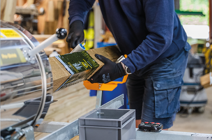 Beacon Fencing invests in Postsaver application machine