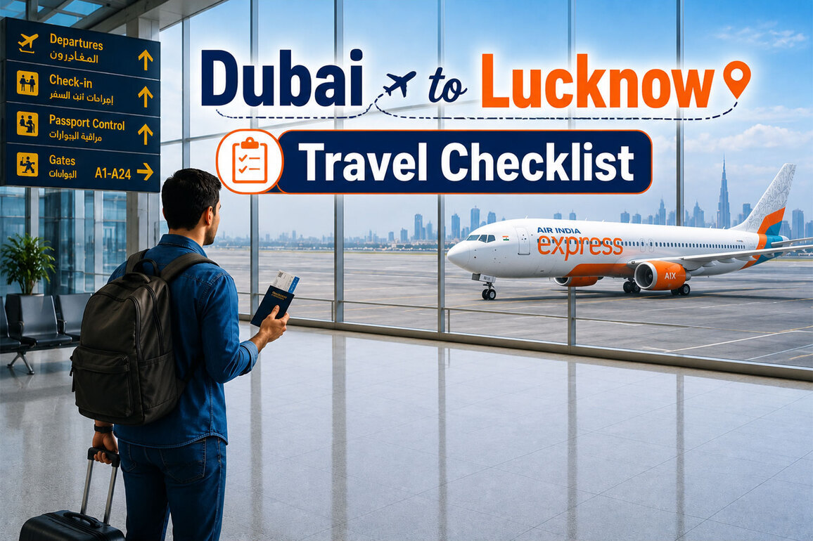 Dubai to Lucknow Travel Checklist: Documents & Customs Rules