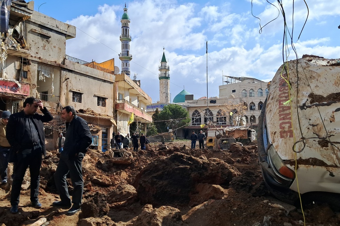 LEBANON-NABI CHIT-ISRAELI AIRSTRIKES