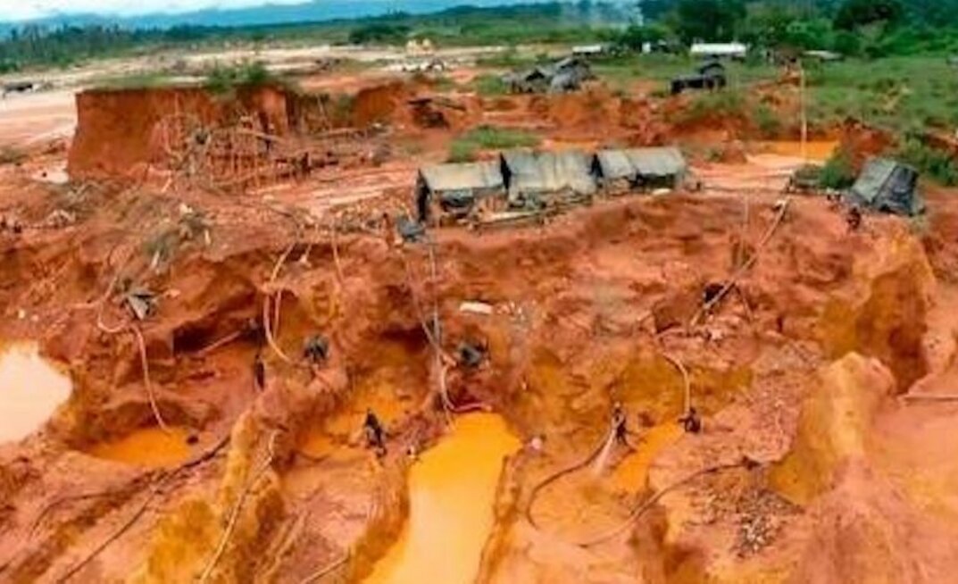 Desabamento-de-garimpo-na-Venezuela matou 12 pessoas/Divulgação