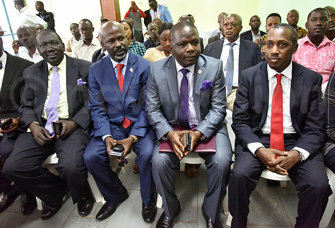 lijah kupa 2nd left was one of the s who attending the press conference where untu announced the creation of a new political flagship hoto by oderick himbazwe
