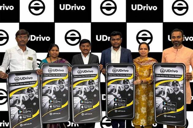 "UDrivo" India's First Pay Per Minute Driver Hiring App Launched in Hyderabad
