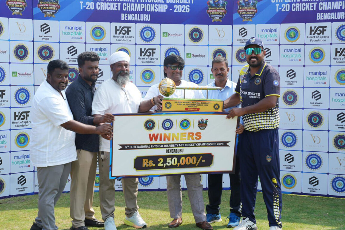 Uttar Pradesh crowned champions of 5th Elite National Divyang T-20 Cricket Championship 2026