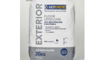 Setcrete launches Exterior grade floor levelling compound