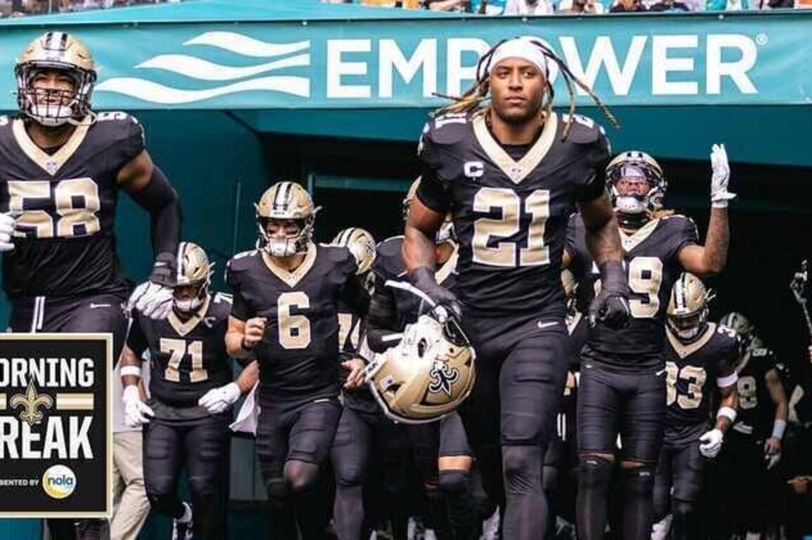 Morning Break: Saints roster moves ahead of Week 16