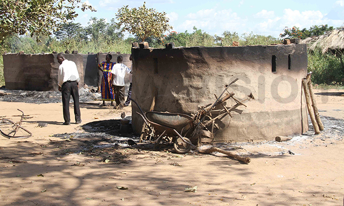 One killed, homestead razed in Lira land dispute One killed, homestead razed in Lira land dispute