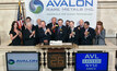 Avalon Rare Metals opens the New York Stock Exchange on April 26, 2011