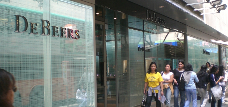 De Beers in Hong Kong