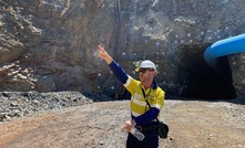 Steve Parsons at the Bellevue mine last year