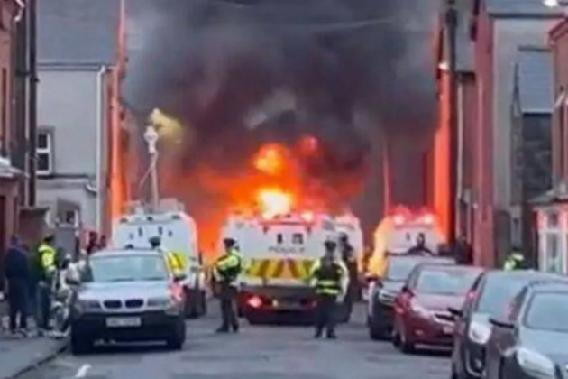Police Scotland officers sent to Northern Ireland amid disorder in Ballymena