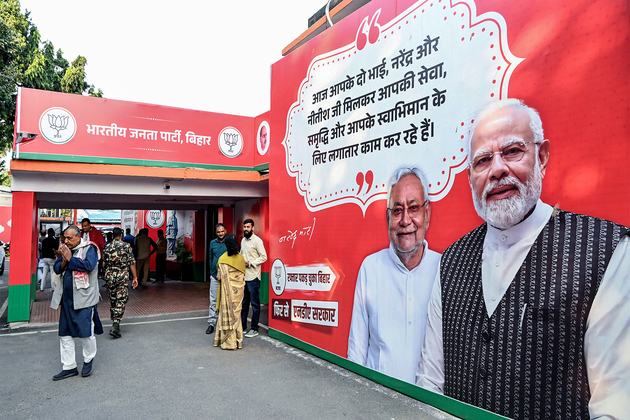 Early trends show Nitish staying on at 1 Anne Marg, Tejashwi to stay in opposition