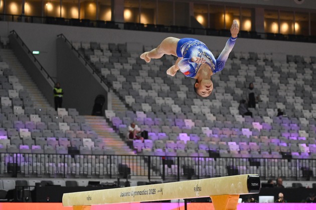 (SP)INDONESIA-JAKARTA-ARTISTIC GYMNASTICS WORLD CHAMPIONSHIPS-PREPARATION