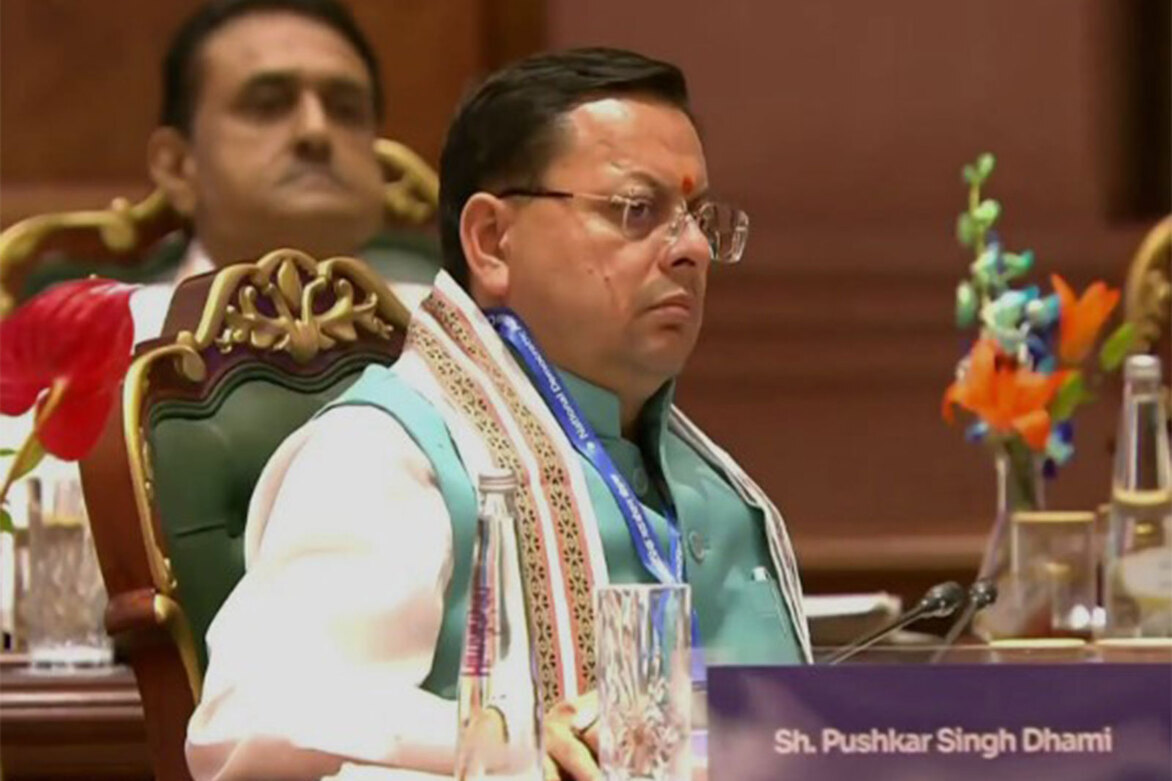 Uttarakhand CM Dhami highlights state issues in NITI Aayog Governing Council meeting