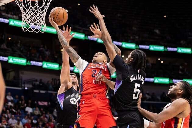 Jeremiah Fears, Pelicans set scoring marks in rout of Jazz