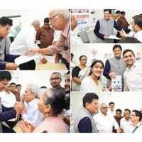Union Minister Piyush Goyal addresses citizens concerns in his Mumbai North Lok Sabha constituency