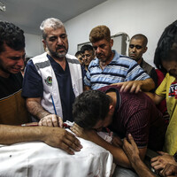 MIDEAST-GAZA CITY-AIRSTRIKE-VICTIMS