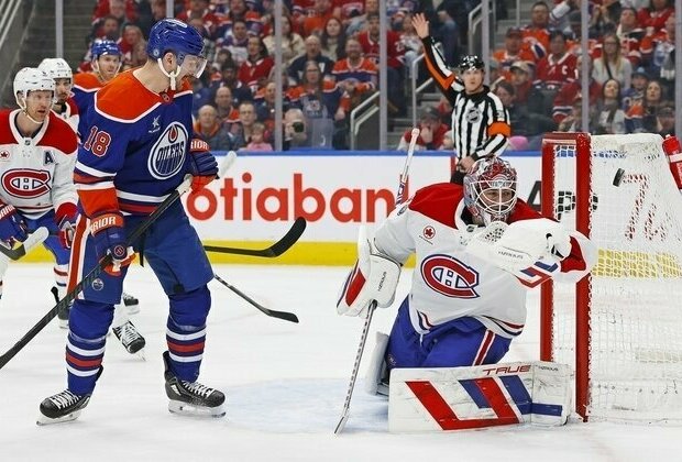 Evan Bouchard's OT goal carries Oilers over Canadiens