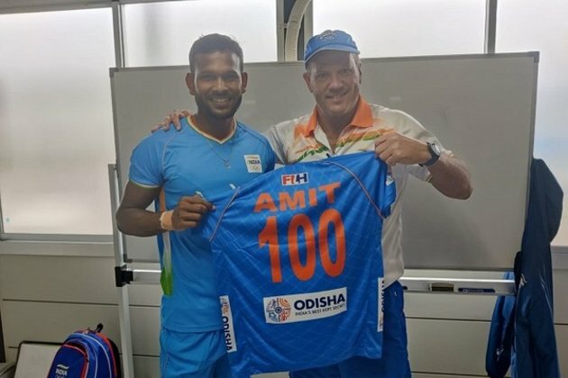 Amit Rohidas completes 100 senior international caps
