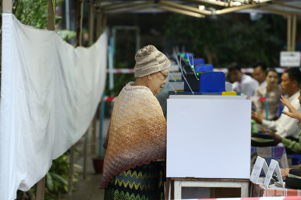 MYANMAR-YANGON-GENERAL ELECTION-FINAL PHASE