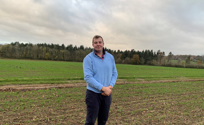 Young farmer Thomas Saunders said it was important to provide students with real-life experiences of farming to help dispel myths surrounding British agriculture