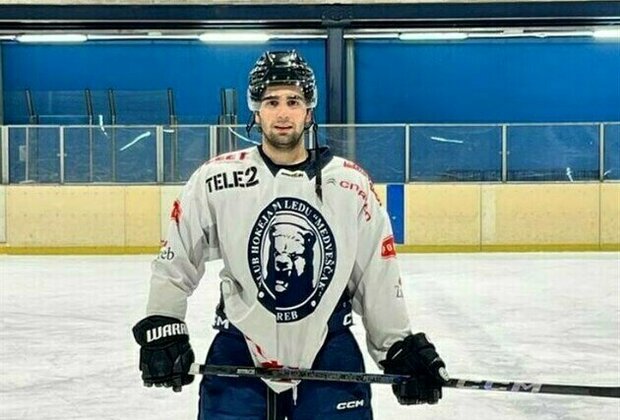 Arshia Ghafouri Joins Medvescak Hockey Team