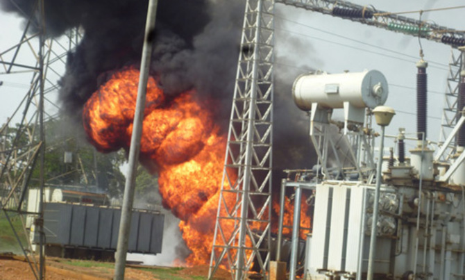 Fire destroys Mulago electricity station Fire destroys Mulago electricity station