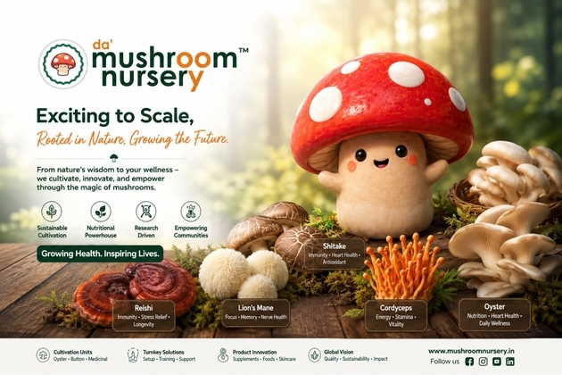 How da' mushroom nursery is Building India's First Integrated Mushroom Ecosystem