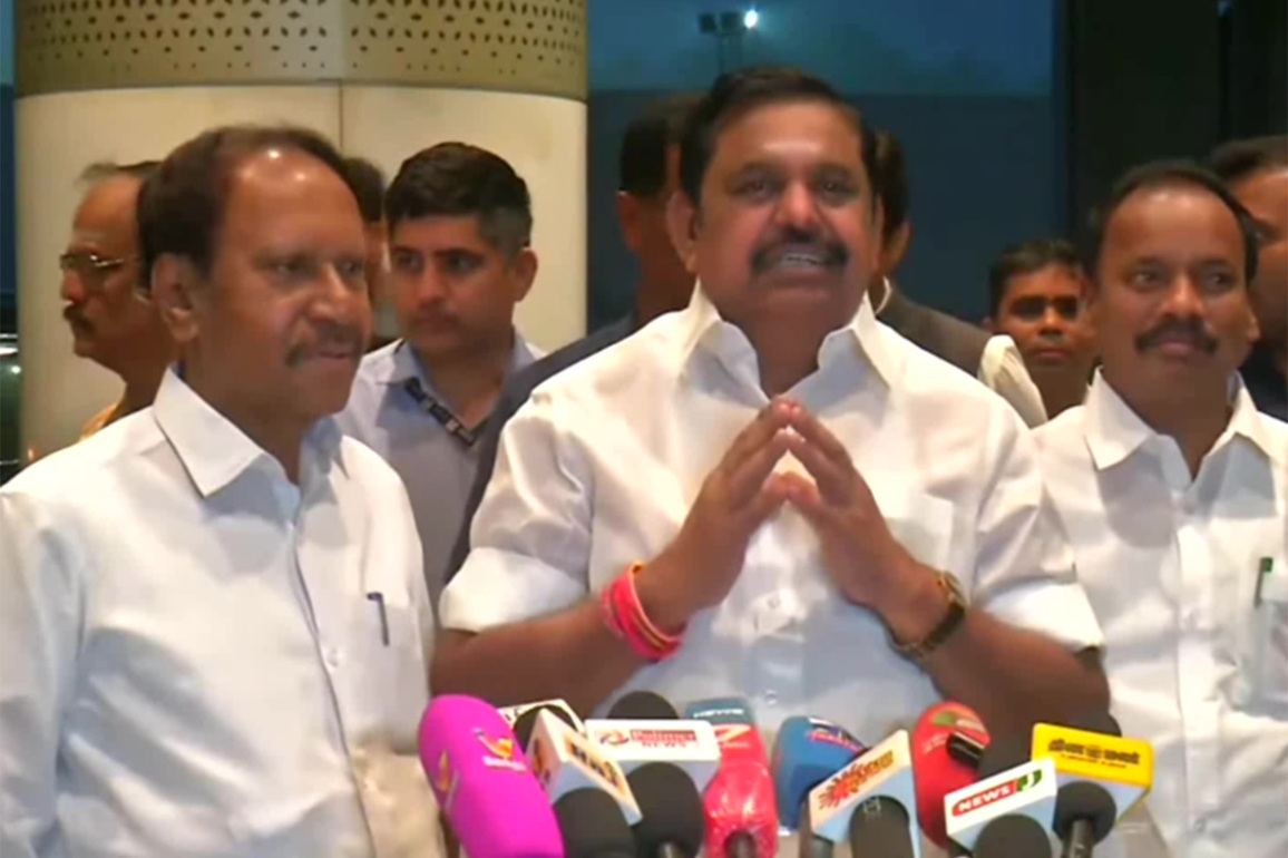 EPS says seat-sharing talks progressing smoothly, rejects alliance with TVK after Delhi visit
