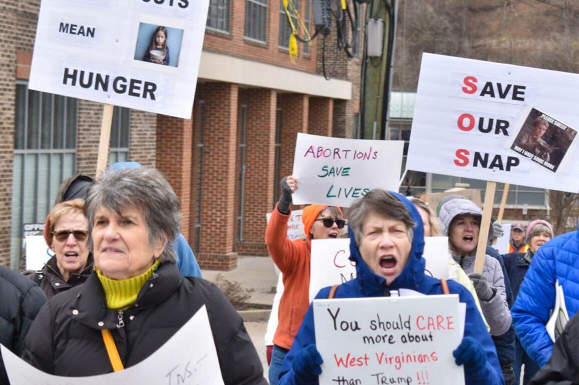 More protestors target West Virginia Republicans