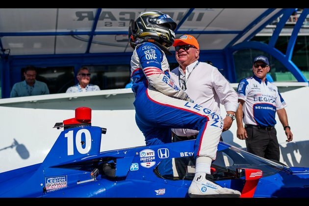 Alex Palou wins Indy 500 pole with record speed